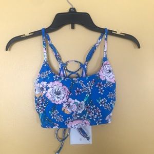 target floral bikini top
